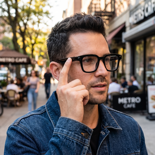 POJETIX P01 AI Smart Glasses | ChatGPT | 32MP Camera | Hi-Fi Speaker