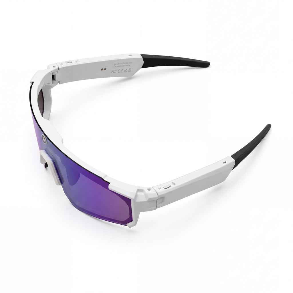 POJETIX Sport AI Smart Cycling Glasses Side Profile